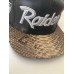Just Don x RSVP x Mitchell & Ness Raiders Leather Snakeskin Adjustable Hat RARE  eb-18910245